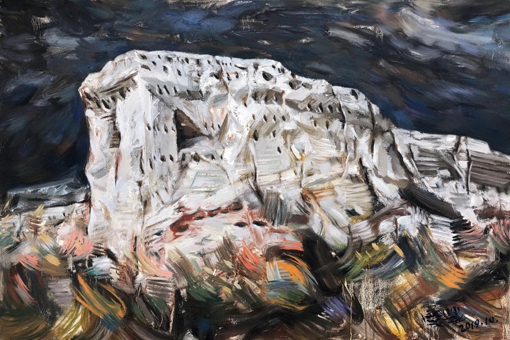 山海之间郭庆丰油画作品邀请展