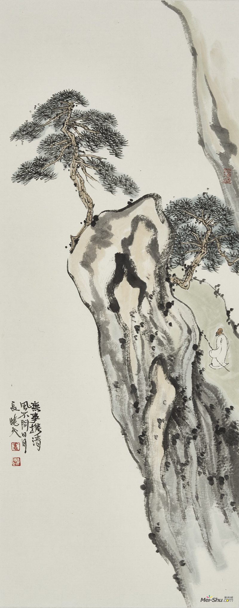姜晓文作品《无事携清风》