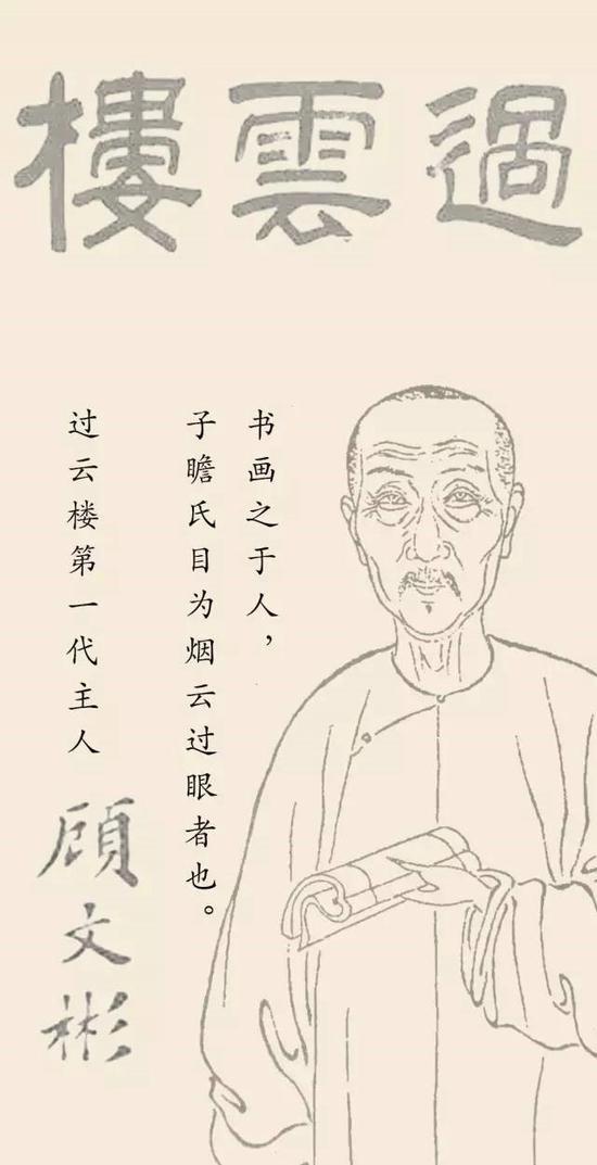西泠网拍的《过云楼》：从过眼云烟到映世霞晖_第一代主人：顾文彬