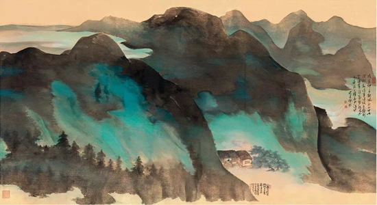 书画主场！2017西冷春拍多件藏品高价成交_Lot808 陈佩秋（1923～ ） 花影书声图 起拍价RMB-200万 成交价RMB- 322万元 