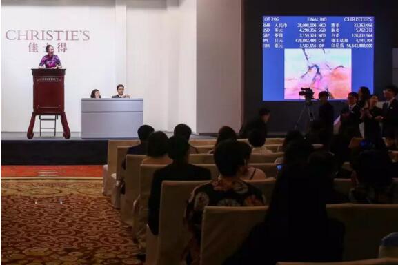 总成交额近亿！赵无极双联作成为全场最高价拍品_1