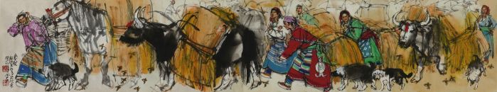 扎心啊！70万买幅假画_史国良  《金秋》 资料图