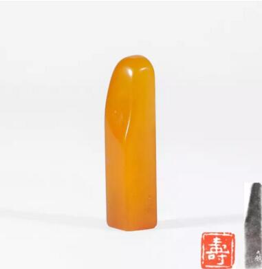 潘天寿自用田黄长方印 让藏家为之倾心_3