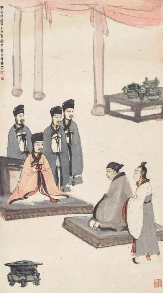 苏富比将呈现傅抱石杰构《西山夜渡图》_7