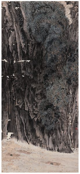 书画主场！2017西冷春拍多件藏品高价成交_Lot792 陆俨少（1909～1993） 蜀江放筏图 起拍价RMB-300万 成交价RMB- 460万元 