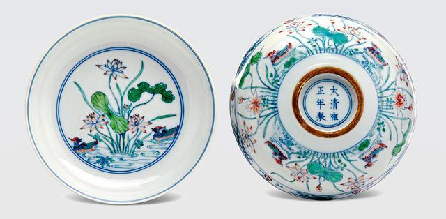 明代斗彩瓷器的发展与鉴定