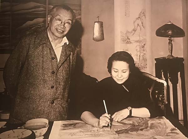 百岁刘海粟的辟窠大字“爱”，开启夏伊乔百年诞辰专题展