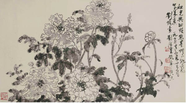 百岁刘海粟的辟窠大字“爱”，开启夏伊乔百年诞辰专题展