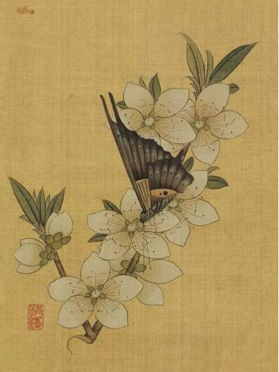 少而妙 壮而神：陈洪绶的《花鸟草虫册》_5