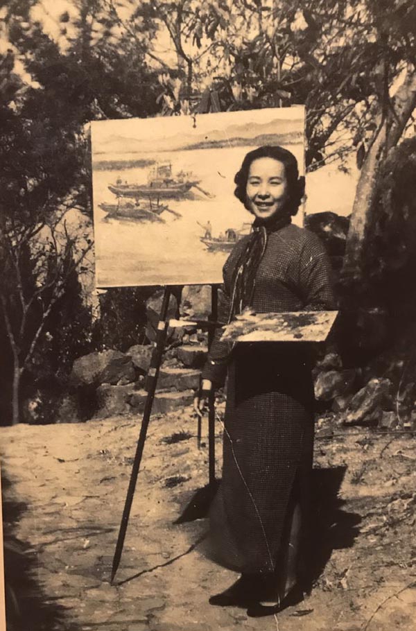 百岁刘海粟的辟窠大字“爱”，开启夏伊乔百年诞辰专题展