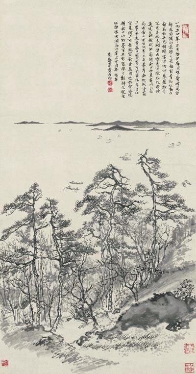 百岁刘海粟的辟窠大字“爱”，开启夏伊乔百年诞辰专题展