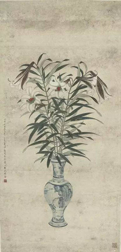 百岁刘海粟的辟窠大字“爱”，开启夏伊乔百年诞辰专题展