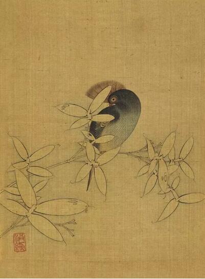 少而妙 壮而神：陈洪绶的《花鸟草虫册》_4