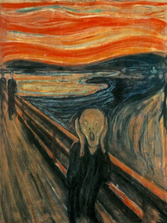 108年后《呐喊》终于登陆日本_edvard-munch-the-screamjpg