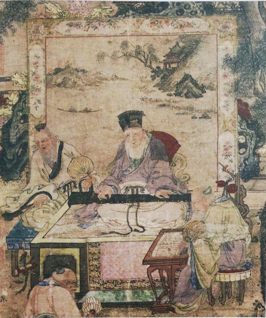 “变装秀”的乾隆仿古行乐图_615
