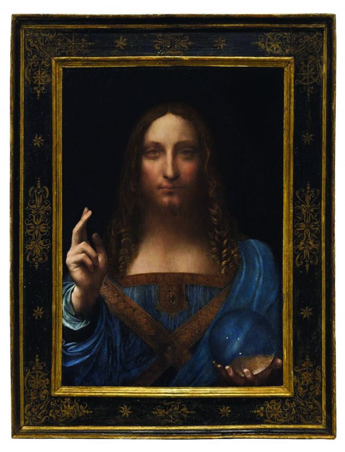 艺讯 艺术市场  达芬奇《救世主》 达·芬奇作为一个传奇的画家