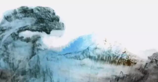 霜凝先生画作欣赏：蓝色幽梦小夜曲