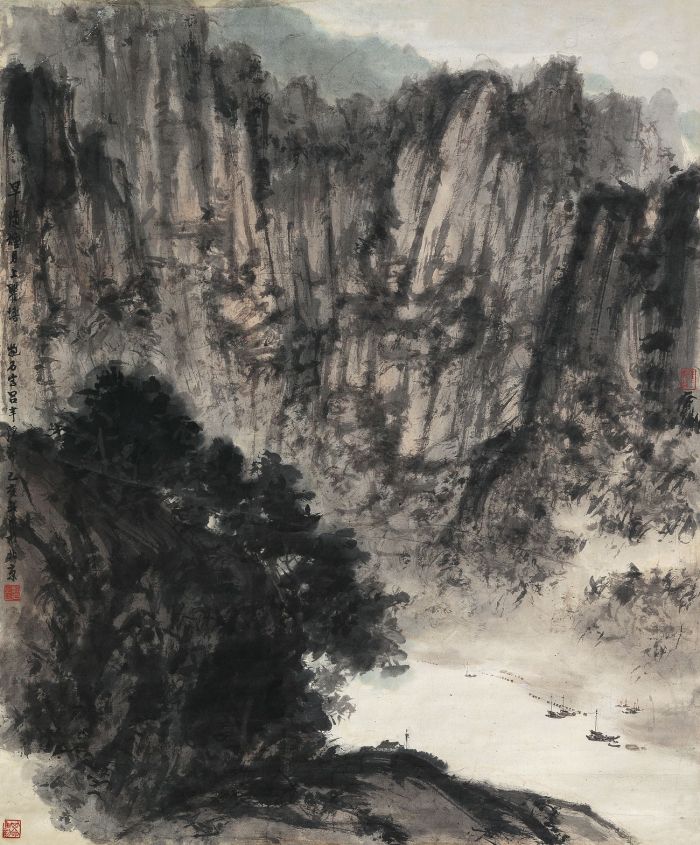 诗意画：傅抱石的“亿元时代”