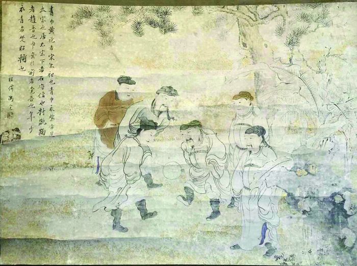 飘落海外的《宋太祖蹴鞠图》 慢慢归国路