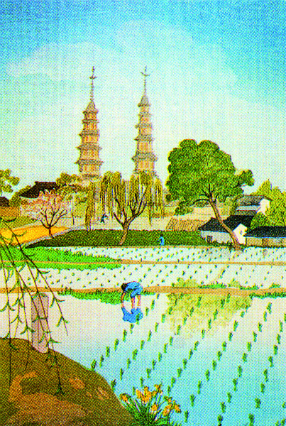 精致而迷离：英国版画艺术家眼中的苏州