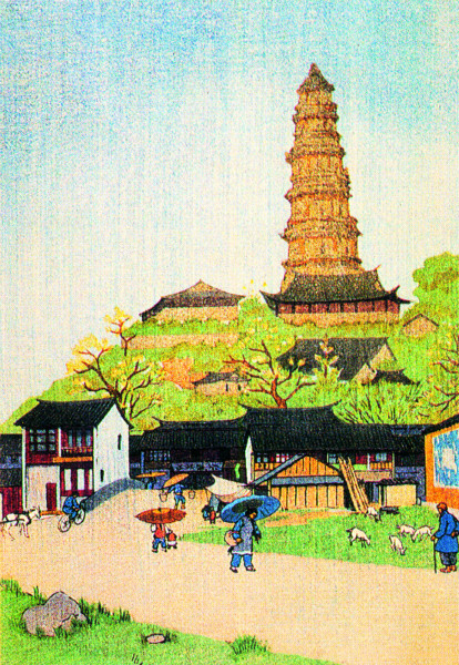 精致而迷离：英国版画艺术家眼中的苏州