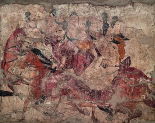 山西博物院藏古代壁画艺术展上博开幕