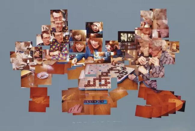 为了摄影！大卫·霍克尼拼了(The Scrabble Game，1983