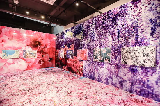 五彩斑斓！蜷川实花中国大陆首展开幕 (蜷川实花展现场
