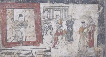 山西博物院藏古代壁画艺术展上博开幕