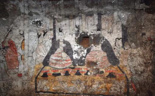山西博物院藏古代壁画艺术展上博开幕