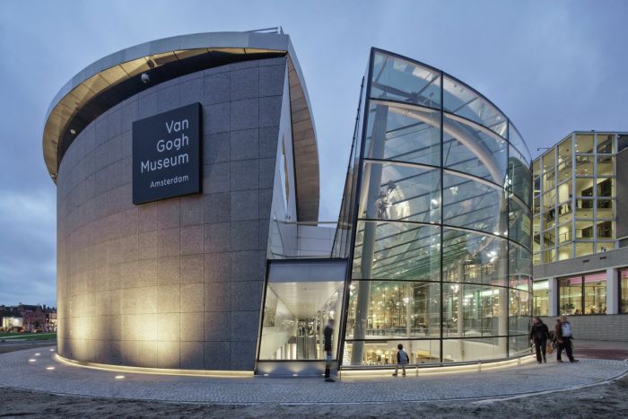 博物馆个性化：一馆千面 也是极好的(PORTADA_06_VanGoghMuseum_EntranceBuilding_HansvanHeeswijkArchitects_photo_RonaldTilleman)