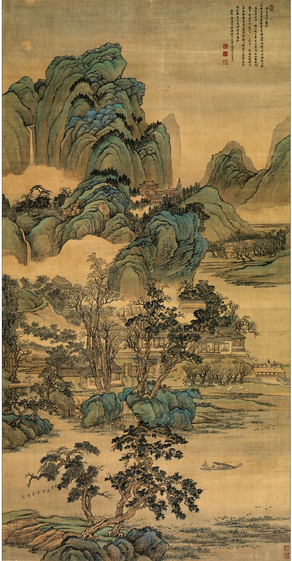 山水清晖的虞山画派