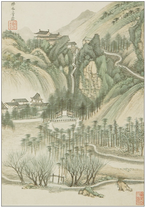山水清晖的虞山画派