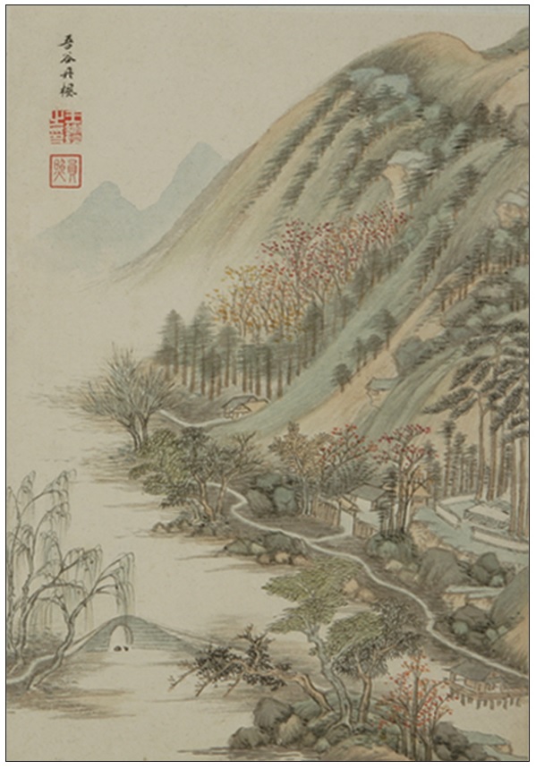 山水清晖的虞山画派