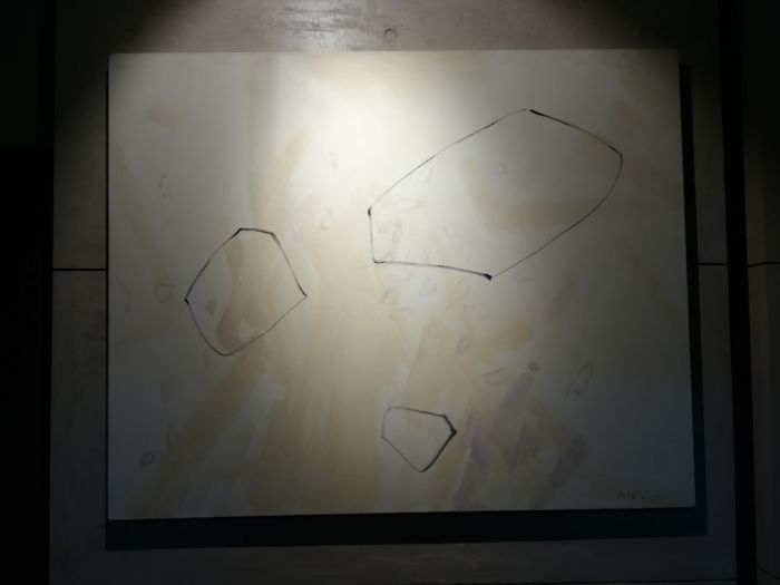 “播逸——陶溪川当代艺术现场”在景德镇开幕(马立华《灵空》布面油画 120x150cm年代2017)