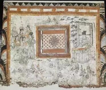 山西博物院藏古代壁画艺术展上博开幕