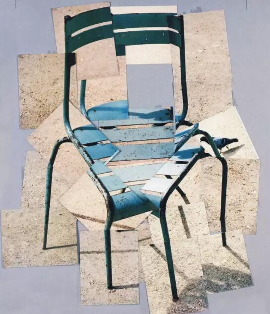 为了摄影！大卫·霍克尼拼了(Chair, 1985