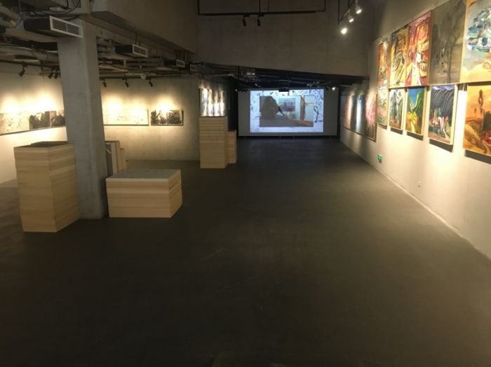 唐宋杨宽张岚芊当代艺术展在罗湖美术馆成功开幕