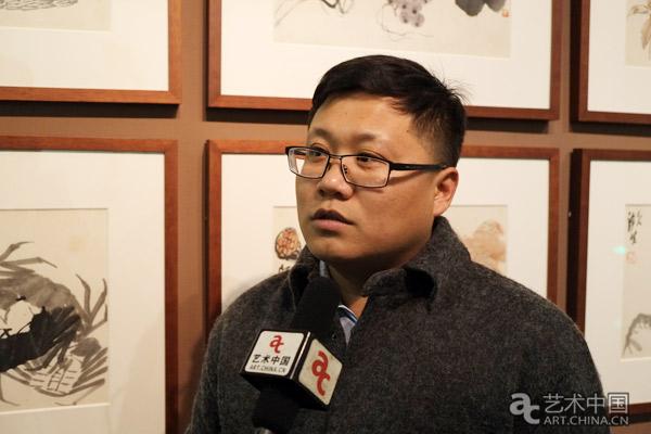 本次展览策展人,北京画院美术馆展览部主任薛良接受艺术中国采访部分