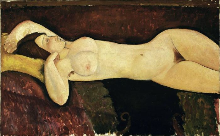 Reclining Nude, 1919, Oil on canvas, 724 x 1165 mm, Museum of Modern Art, New York