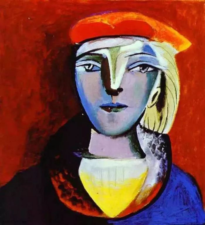 毕加索为玛丽·泰瑞莎创作的画像