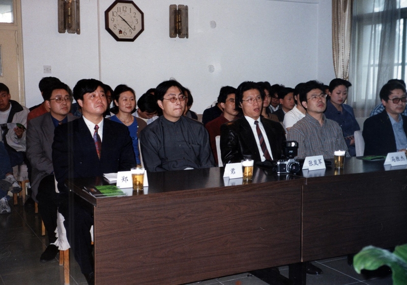 当代水墨画名家郑忠的艺术之路之三十   大漠孤烟直