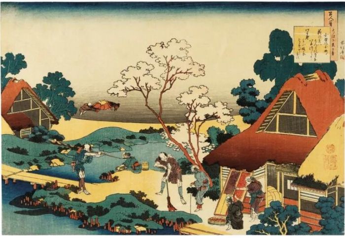 葛饰北斋浮世绘版画上拍纽约佳士得