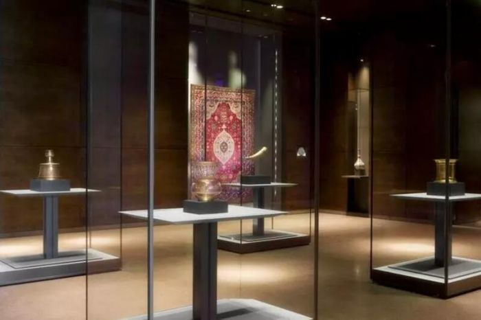 ▲ 伊斯兰艺术博物馆的展厅空间