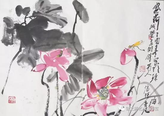 杨涪林花鸟画小品