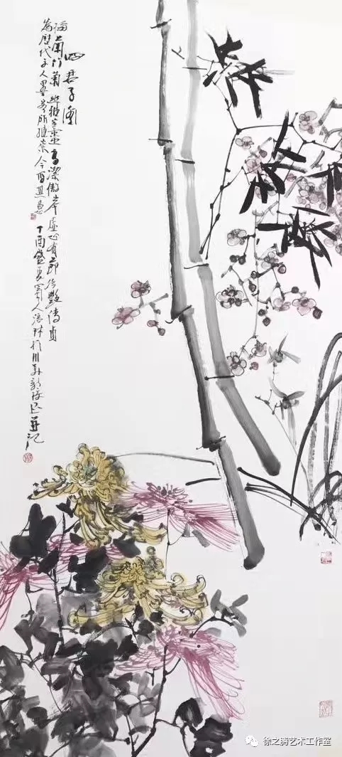 杨涪林花鸟画小品