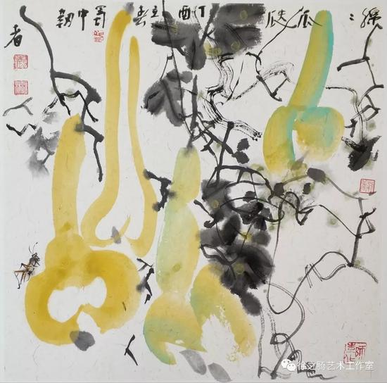 杨涪林花鸟画小品