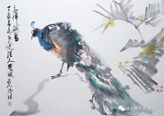 杨涪林花鸟画小品