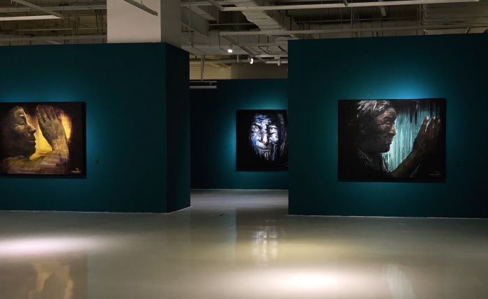 张肇达具象与抽象画展：艺术与灵魂的关系