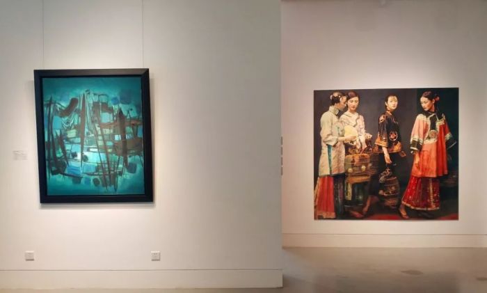 香港佳士得2018春拍预展现场